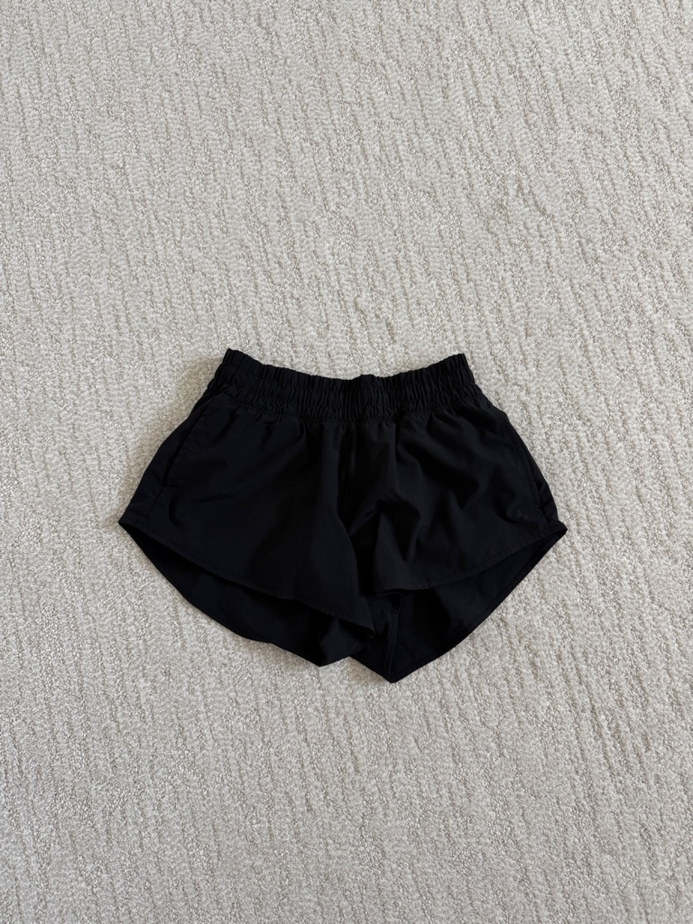 aerie Black Athletic Running Shorts